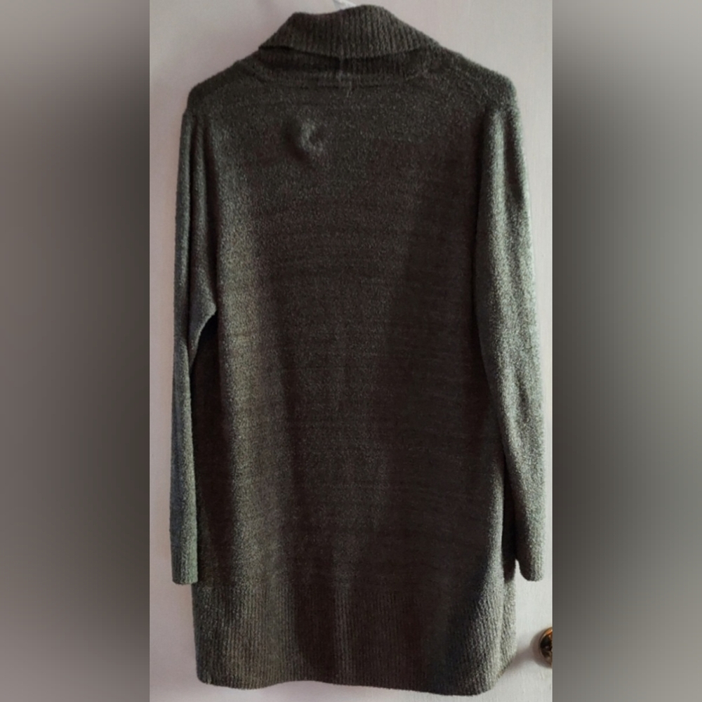 Max & Mia VERY soft olive green sweater cardigan with pockets - Picture 8 of 10